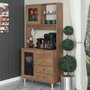 Hanah Home Armario Multiusos Roble Caucásico